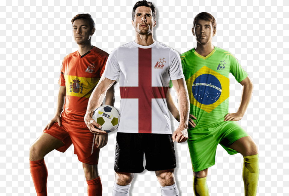 Player, T-shirt, Sport, Soccer Ball, Soccer Free Png Download