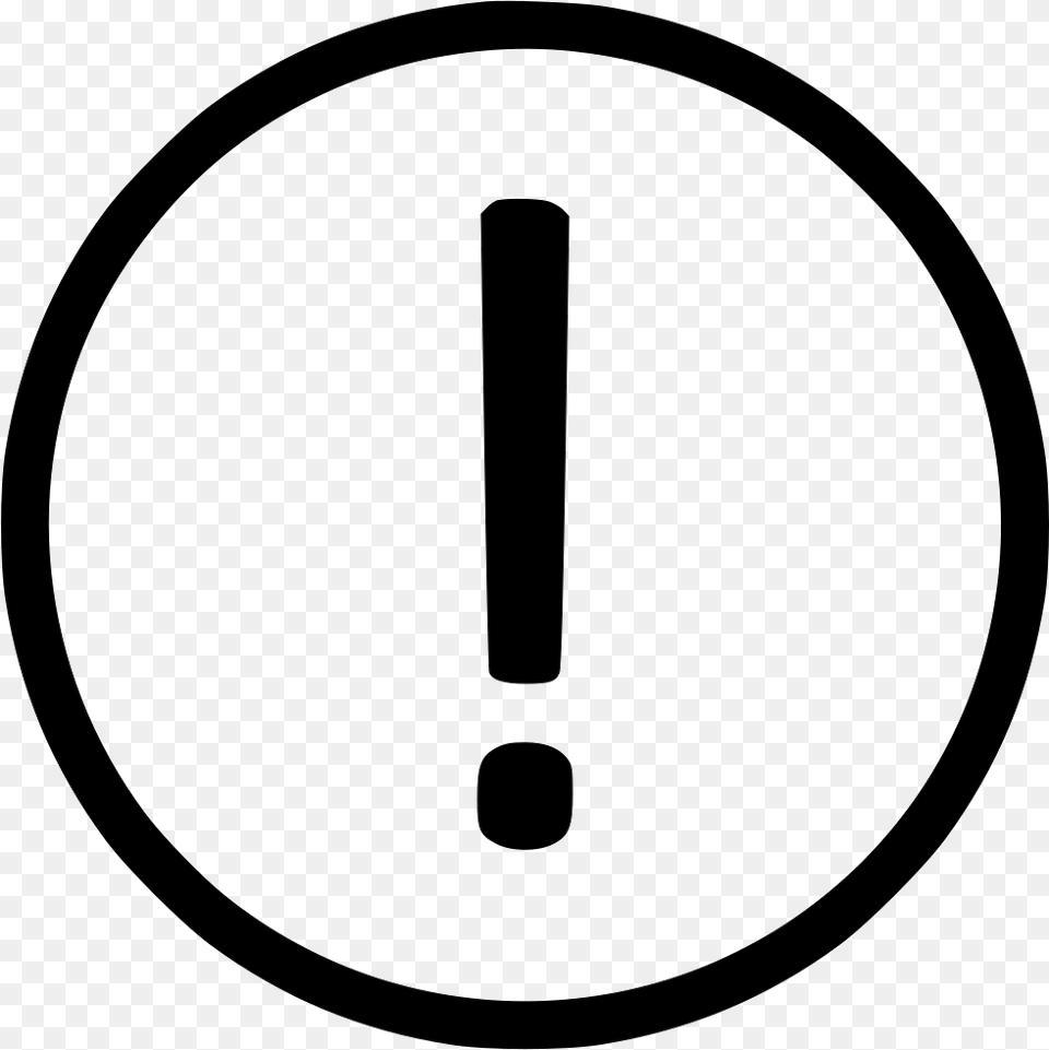 Player Attention Warning Ui Error Message Exclamation Mark Symbol Svg, Sign, Text, Number Png Image