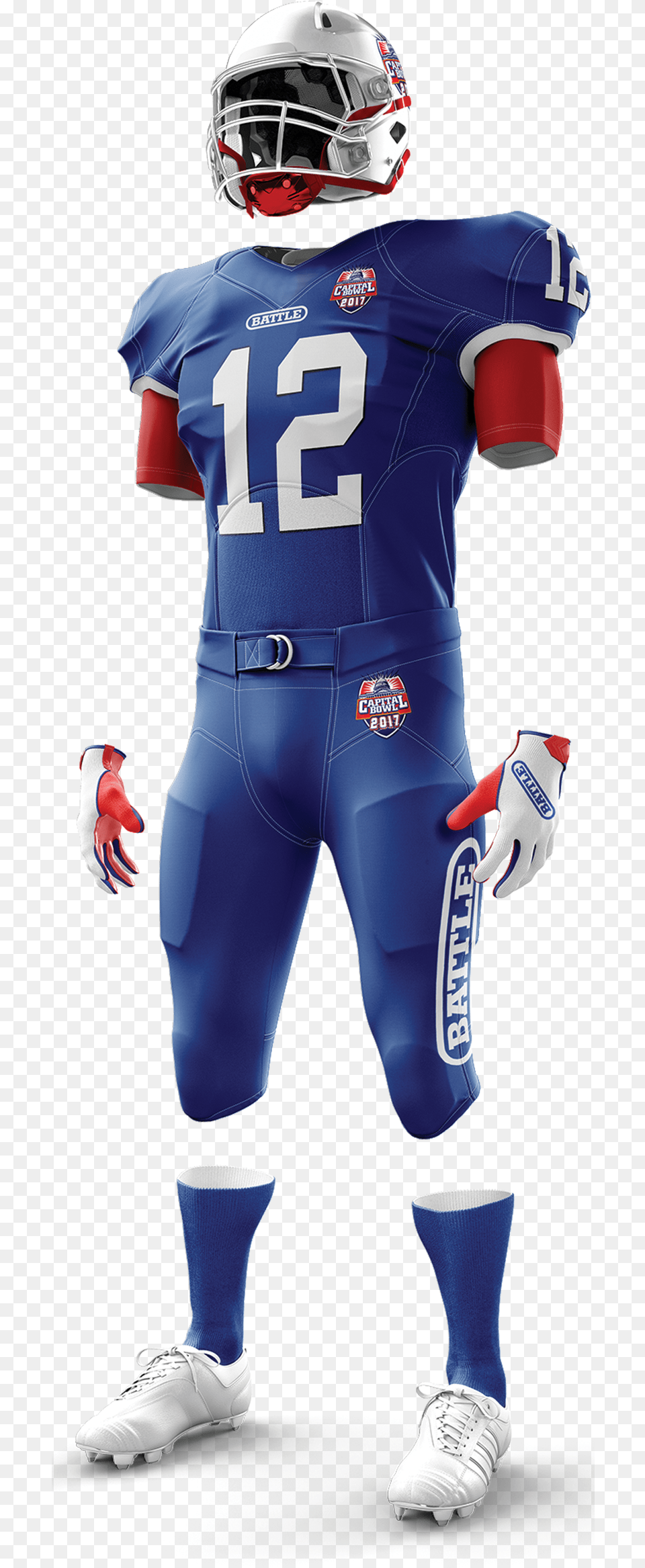 Player Battle Sports Science Football Uniforms, Helmet, American Football, Playing American Football, Person Png Image