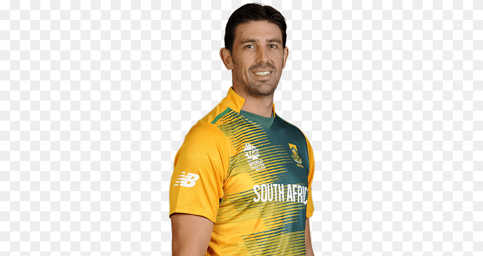 Player David Wiese, T-shirt, Clothing, Shirt, Person Png