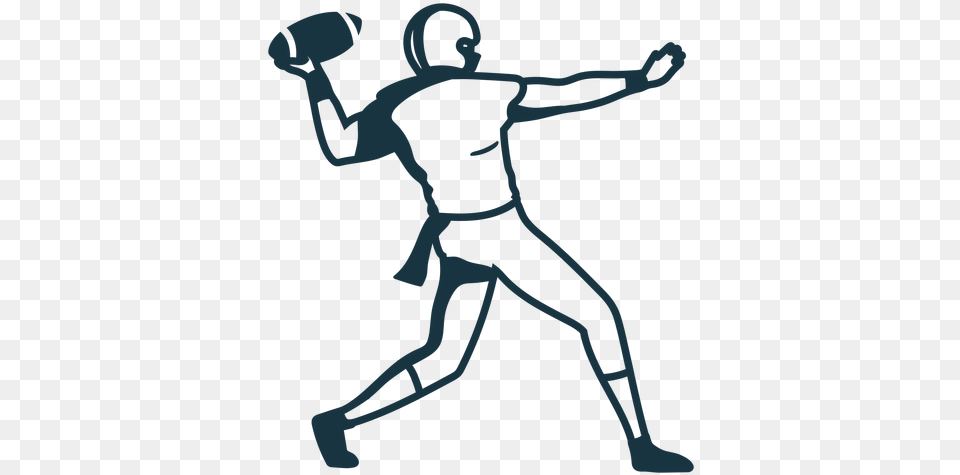 Player Helmet Ball Outfit Football Stroke Transparent Clip Art, People, Person, Handball, Sport Free Png