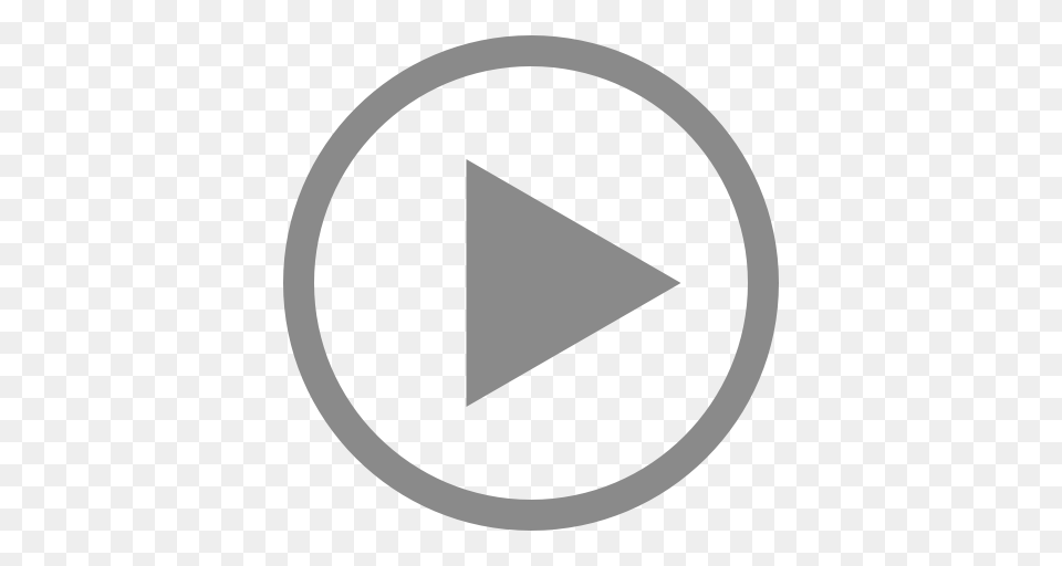 Player Video Video Play Icon With And Vector Format For, Triangle Free Png Download