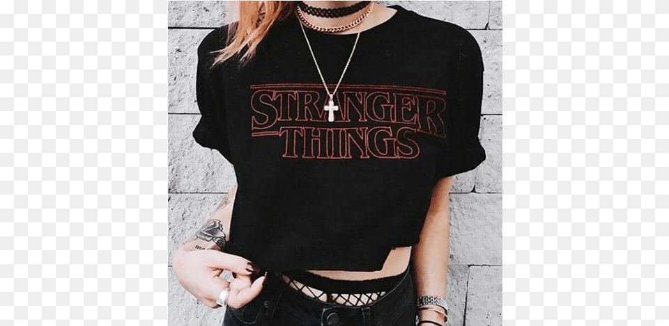 Playeras De Stranger Things, Clothing, Sleeve, T-shirt, Accessories Free Transparent Png