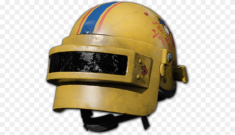 Playerign Pubg Level 3 Helmet Skin, Crash Helmet, Clothing, Hardhat, American Football Free Transparent Png