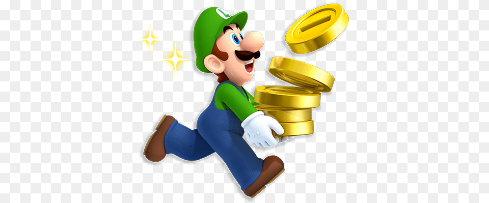 Players Collect Over 50 Billion Coins New Super Mario Bros 2 Luigi, Adult, Female, Person, Woman Free Png Download