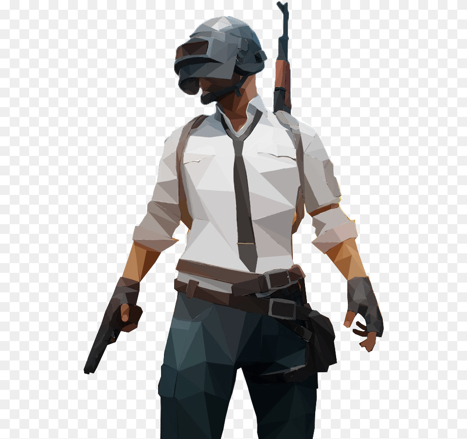 Playerunknown S Battlegrounds Background Pubg Player, Helmet, Adult, Clothing, Shirt Free Png