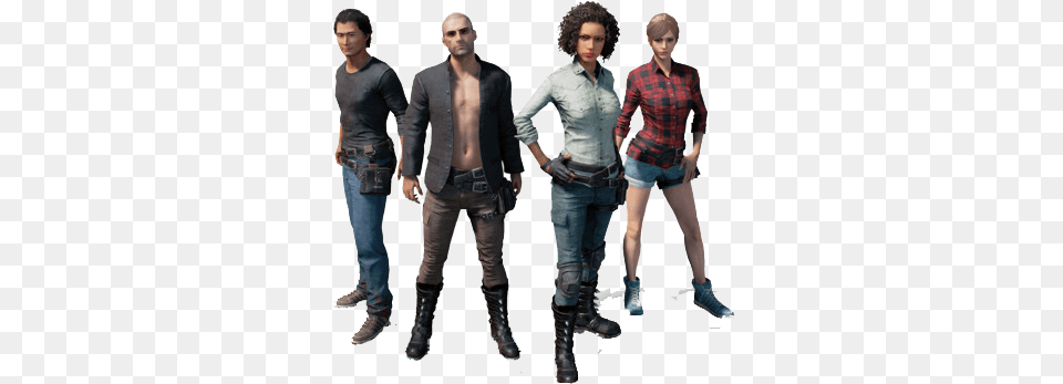 Playerunknown S Battlegrounds Free Character Pubg, Clothing, Pants, Adult, Sleeve Png Image