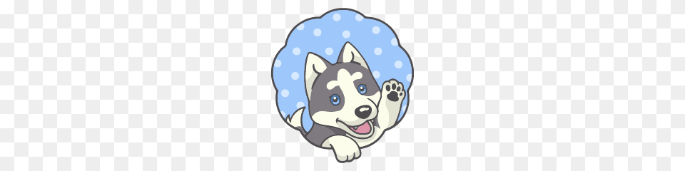 Playful Husky Line Stickers Line Store, Animal, Canine, Dog, Mammal Free Png Download