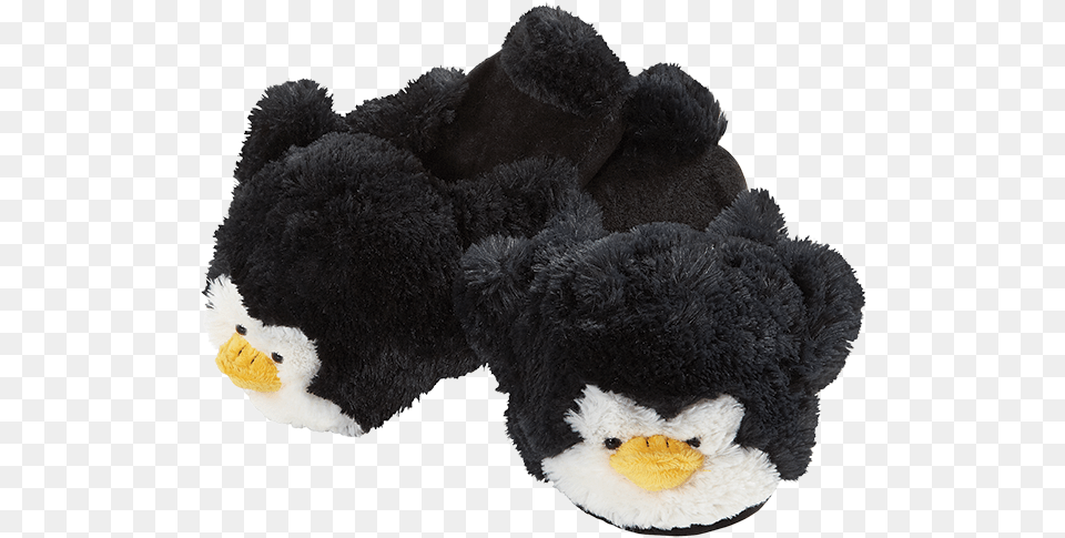 Playful Penguin Slippers Pillow Pets, Plush, Toy, Teddy Bear Free Png Download