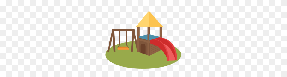 Playground Black And White Clipart, Outdoor Play Area, Outdoors, Play Area, Bulldozer Free Png Download