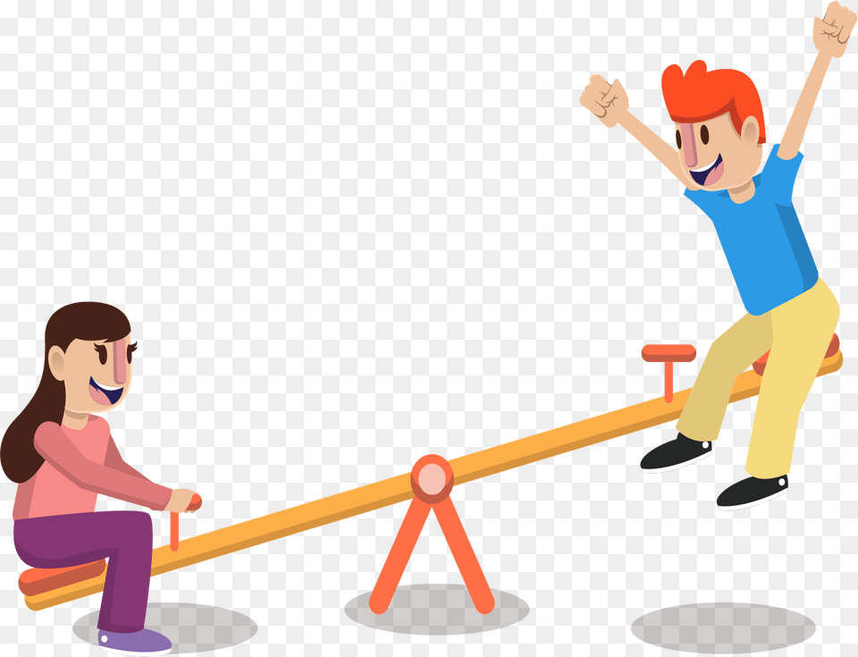 Playground Clipart Rights Child Childhood Memories Clipart, Toy, Seesaw, Person, Male Free Transparent Png