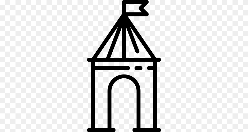 Playground Icon, Architecture, Bell Tower, Building, Tower Png Image