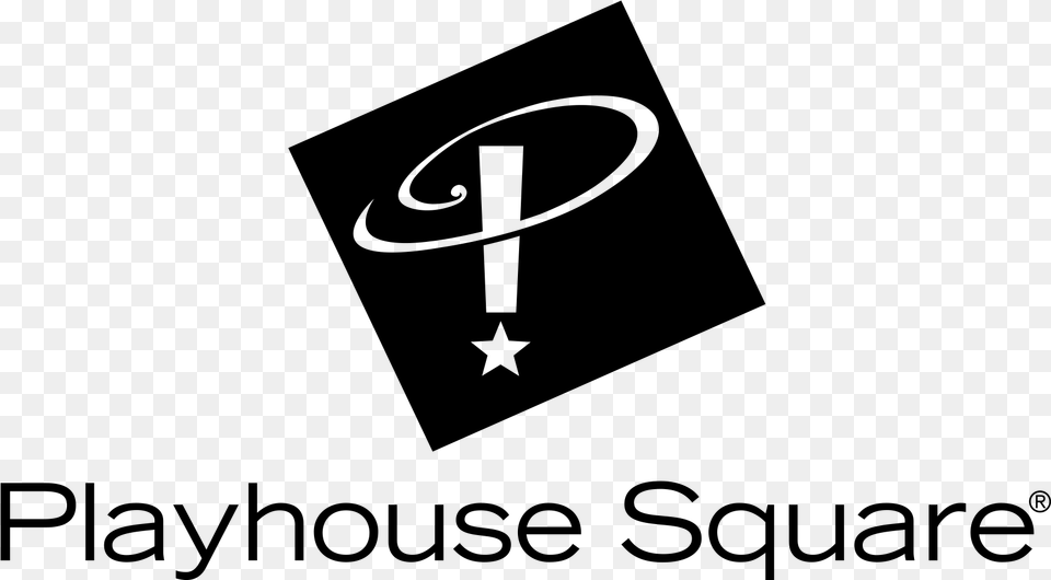Playhouse Square Logo White, Gray Png