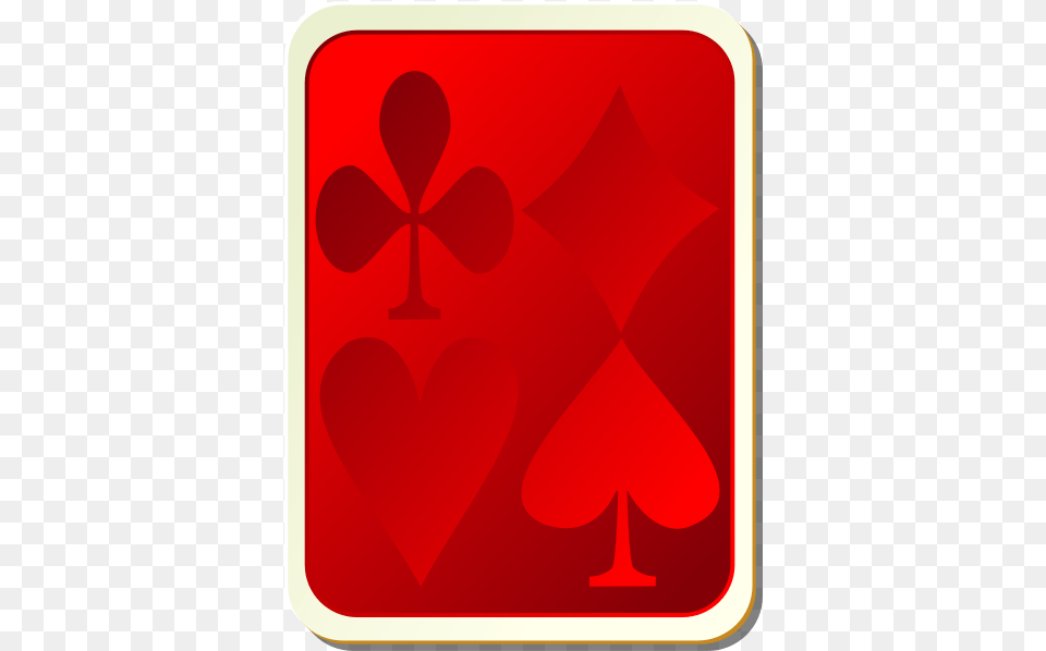 Playing Card Back Red Vector Image Graphic Design, Food, Ketchup Free Transparent Png