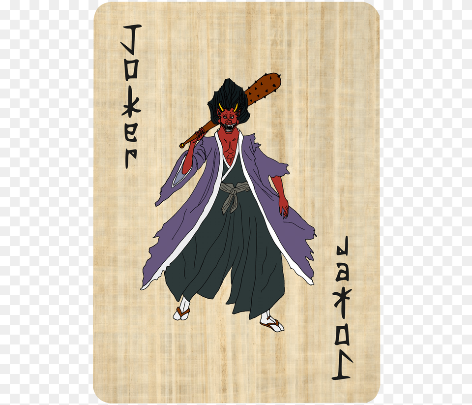 Playing Card Download Japanese Joker Card, Adult, Female, Person, Woman Png Image