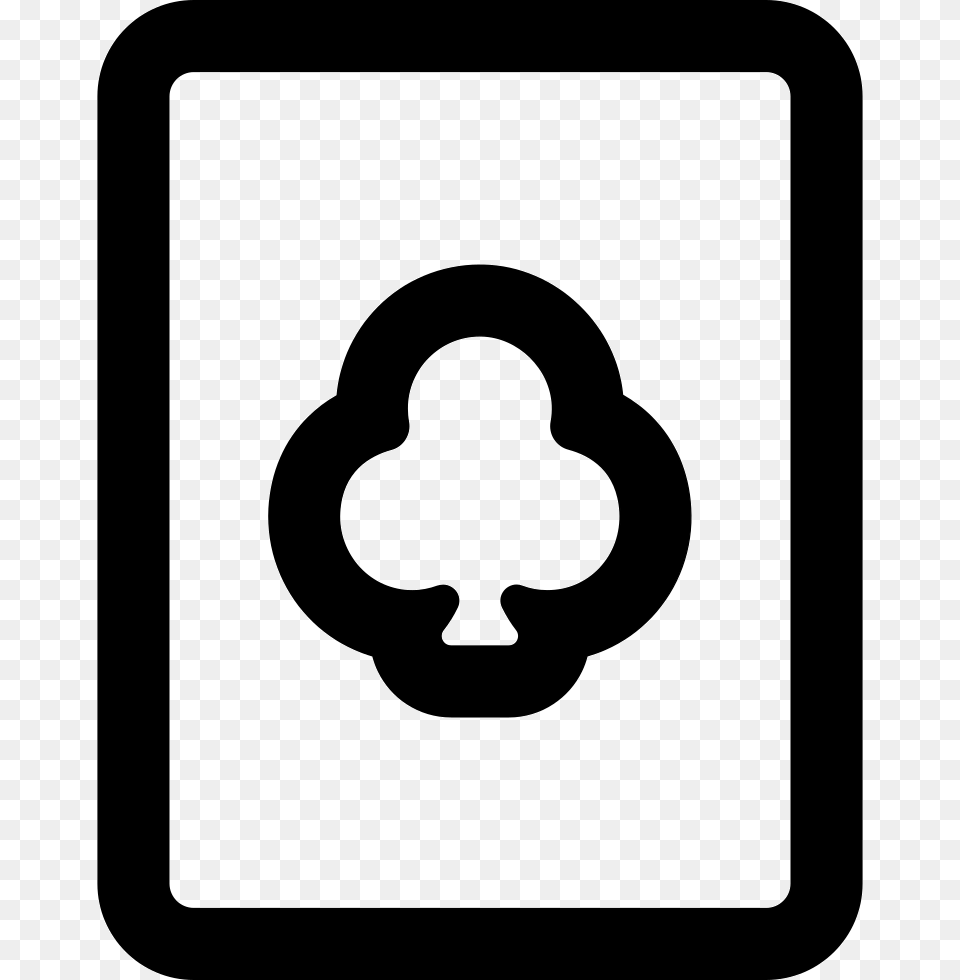 Playing Card Outline Number 3 Icon, Stencil, Symbol, Sign, Smoke Pipe Free Png