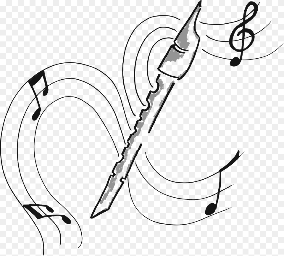 Playing Flute Clipart Png Image