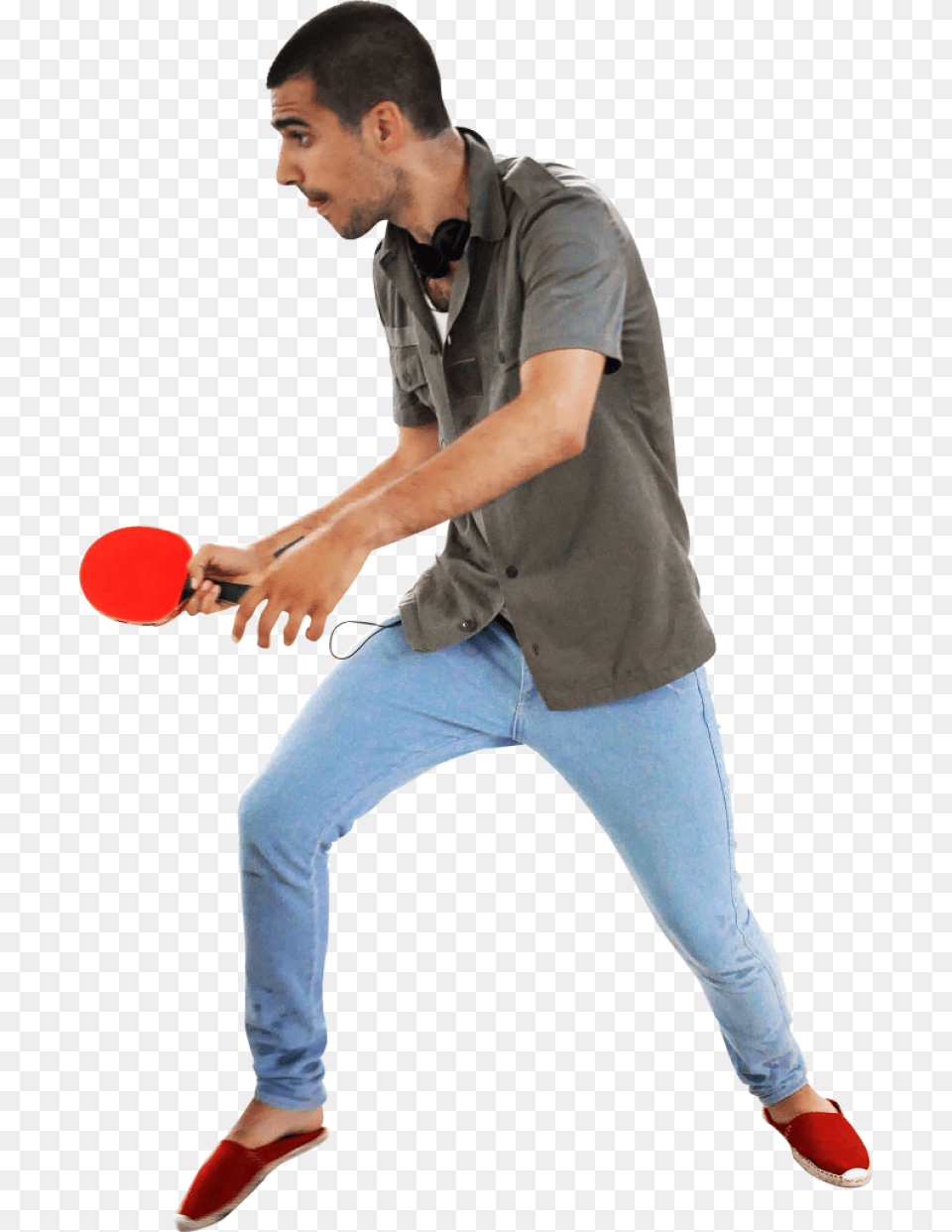 Playing Ping Pong, Adult, Male, Man, Person Png Image