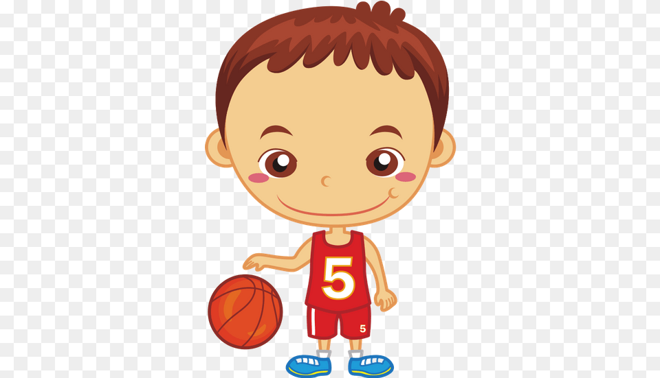 Playing Sports Basketball Cool Basketball Cartoon Pictures For Kids, Baby, Person, Face, Head Free Png