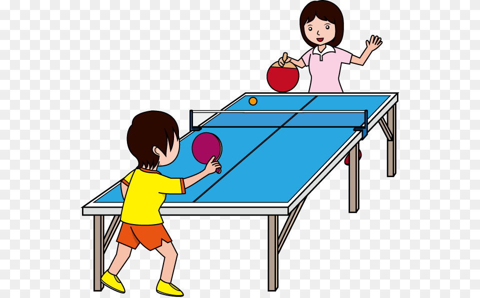 Playing Table Tennis Clipart, Baby, Person, Face, Head Free Png Download