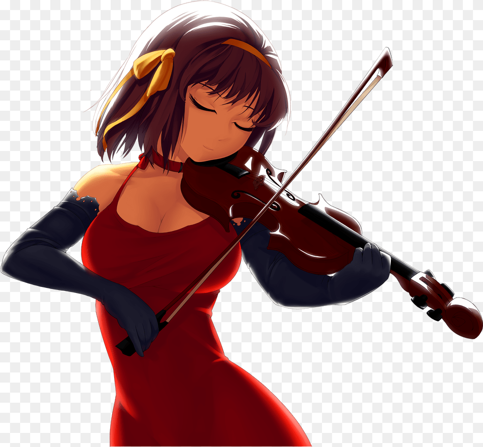 Playing Violin With Gloves, Adult, Person, Musical Instrument, Woman Free Png