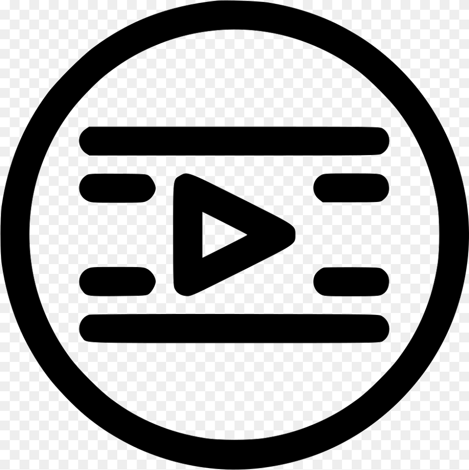 Playlist List Ui App Music Video Us Steel Kosice Logo, Sign, Symbol, Disk, Road Sign Png