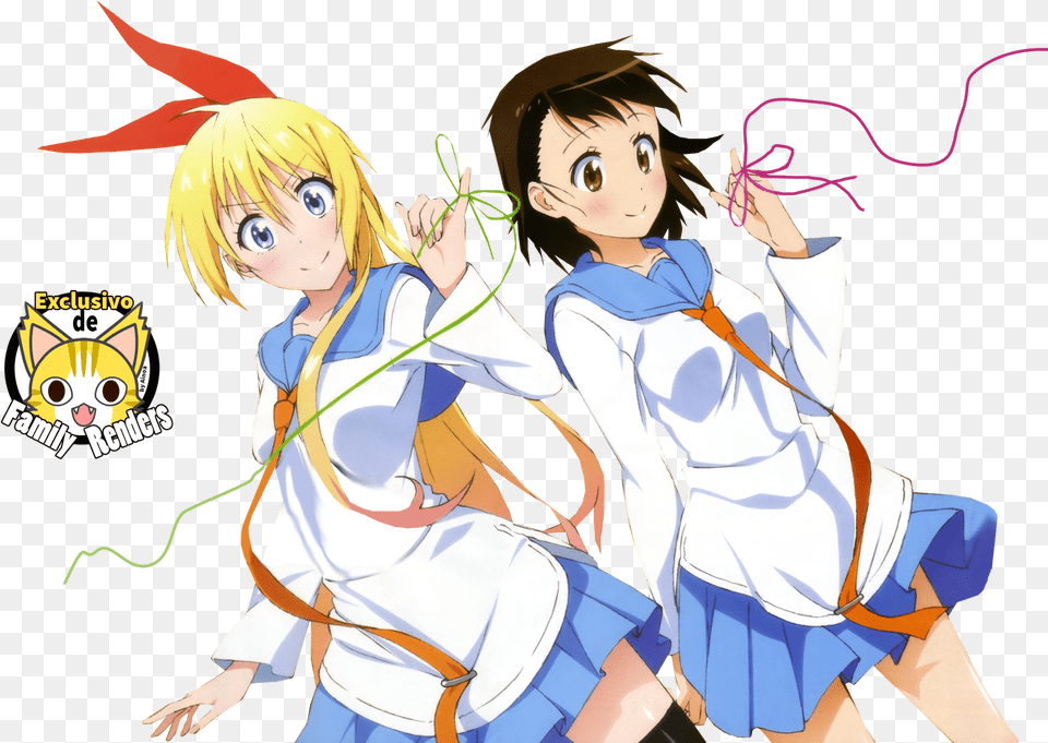 Playmat Weiss Schwarz Nisekoi False Love Playmat, Book, Comics, Publication, Person Free Transparent Png