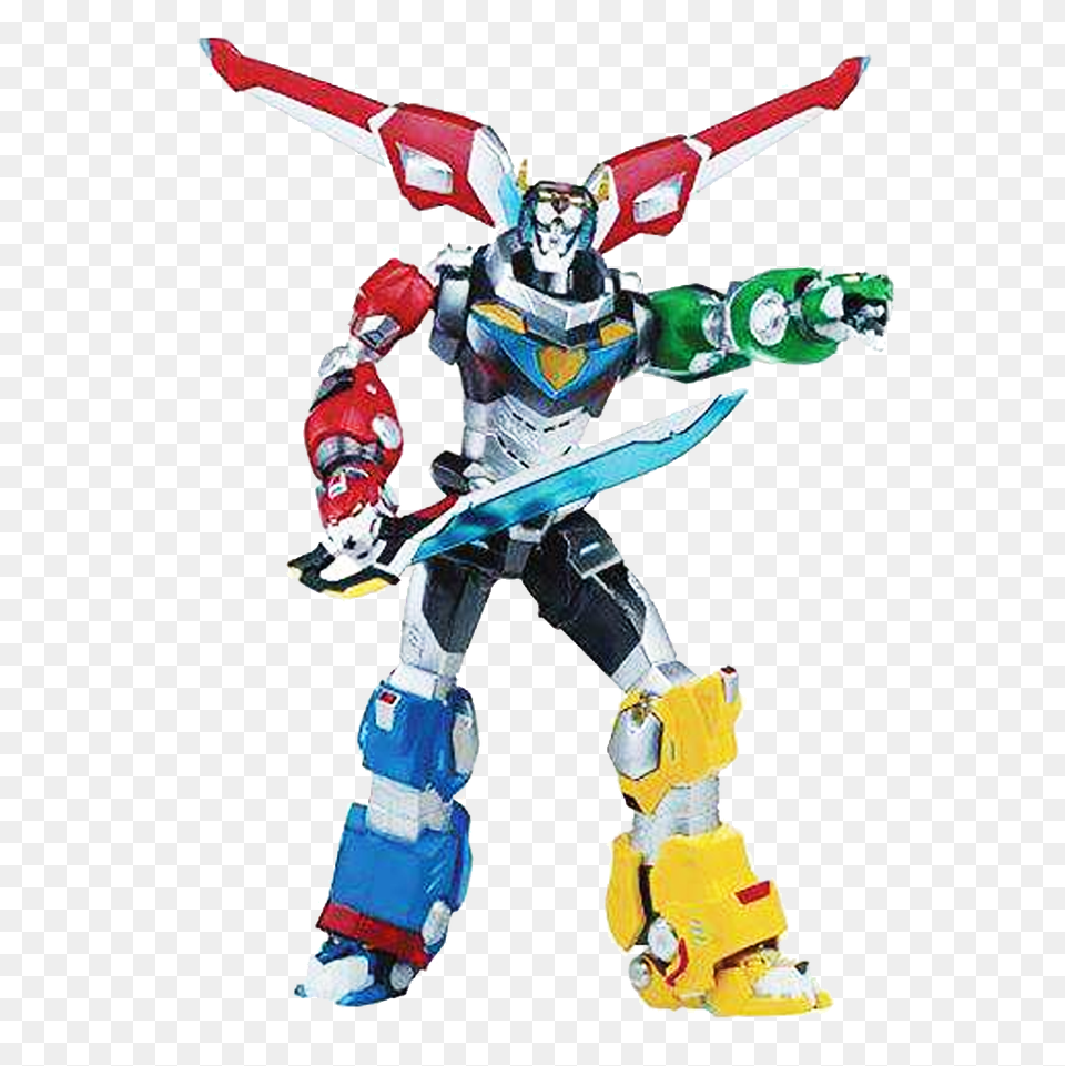 Playmates Voltron Legendary Defender Electronic Voltron, Robot, Toy Png