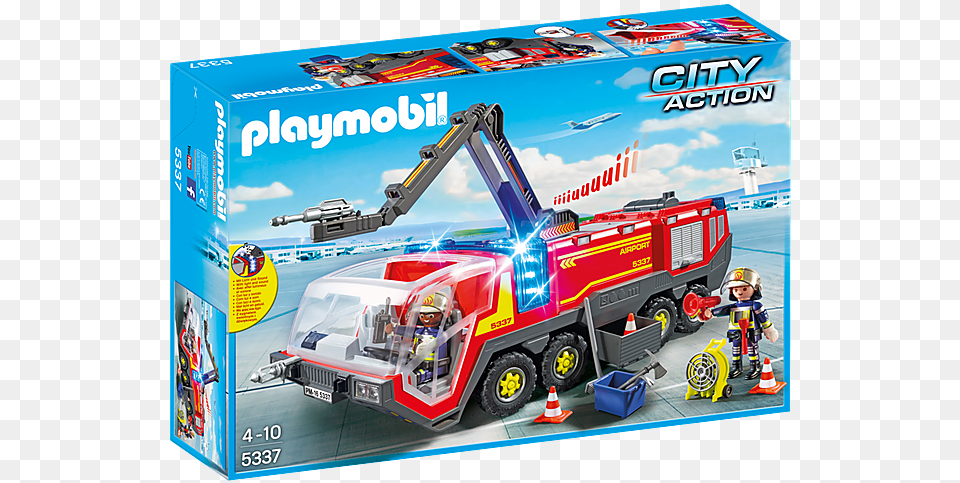 Playmobil 1 2 3 Fire Engine, Baby, Person, Transportation, Truck Png