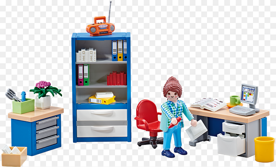 Playmobil, Table, Furniture, Desk, Person Free Png
