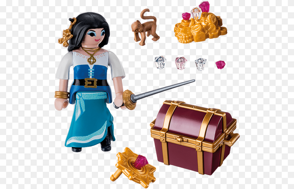 Playmobil, Treasure, Person, Baby, Face Free Png Download