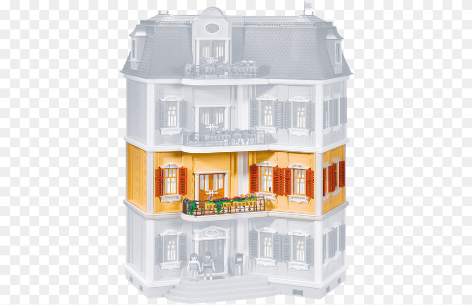 Playmobil 7483 Large Grande Victorian House Mansion Playmobil, Person, Toy, Crib, Furniture Free Png Download