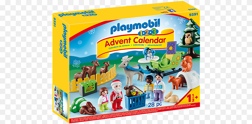 Playmobil Advent Calendar 9391 Christmas In The Forest Playmobil Advent Calendar 2019, Indoors Free Transparent Png