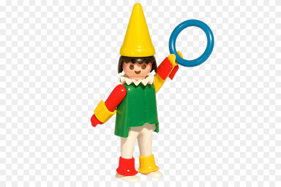Playmobil Clown With Ring, Clothing, Hat, Boy, Child Free Png Download