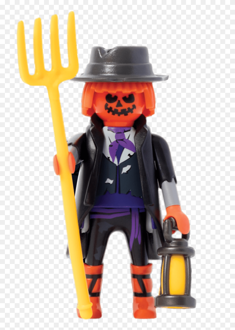 Playmobil Halloween Scarecrow, Cutlery, Fork, Toy, Face Png Image