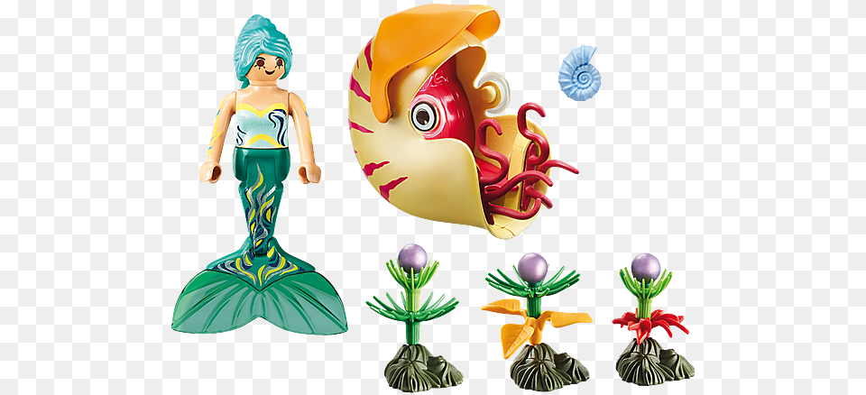 Playmobil Magic Mermaids, Figurine, Adult, Female, Person Png Image