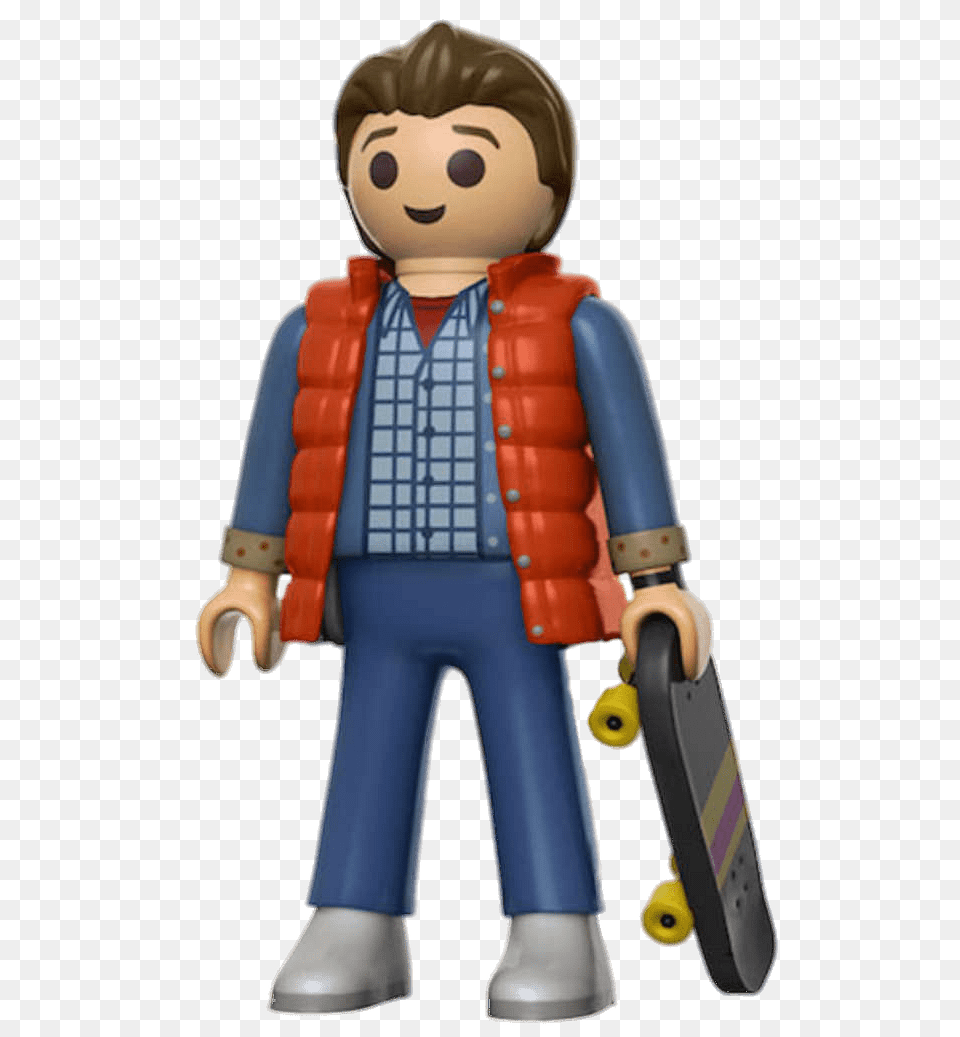 Playmobil Marty Mcfly Back To The Future, Baby, Person, Face, Head Png Image