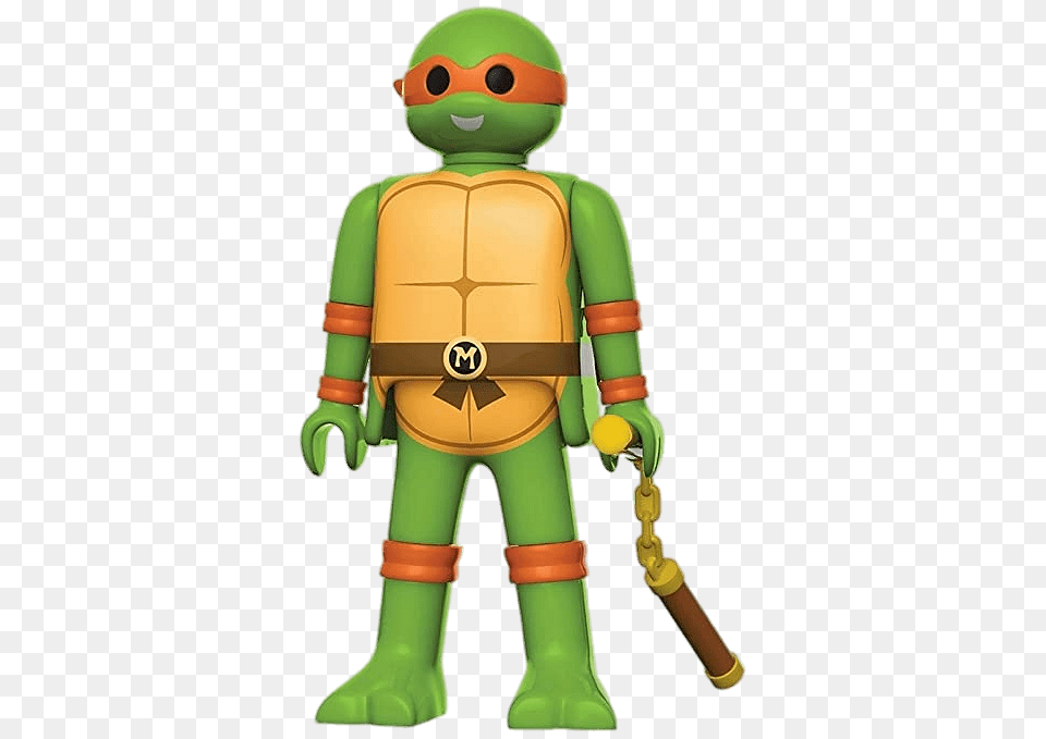 Playmobil Michelangelo Teenage Mutant Ninja Turtles, Robot, Baby, Person Free Png