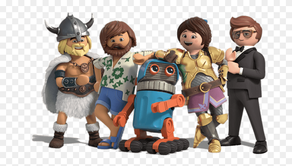 Playmobil Movie Cast, Baby, Person, Figurine, Clothing Free Transparent Png
