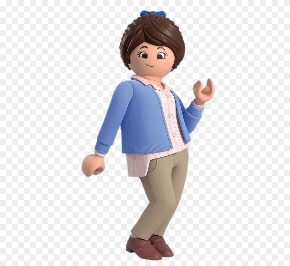 Playmobil Movie Character Marla Brenner, Baby, Person Png
