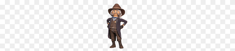 Playmobil Movie Character Sheriff, Clothing, Coat, Baby, Person Free Png