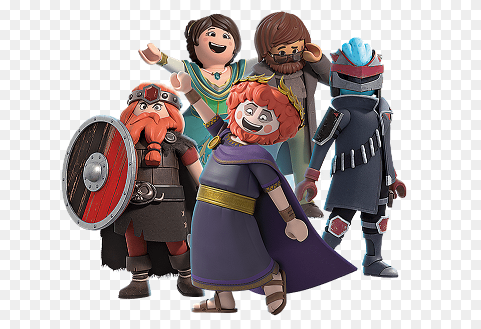 Playmobil Movie Characters, Baby, Person, Armor, Head Png
