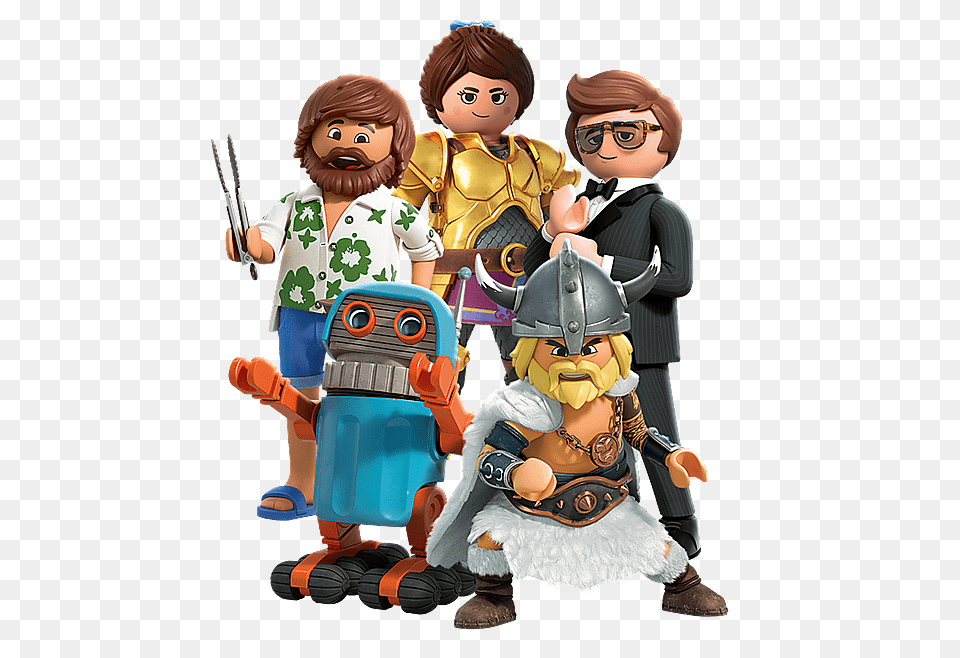 Playmobil Movie Heroes, Baby, Person, Face, Head Free Png Download