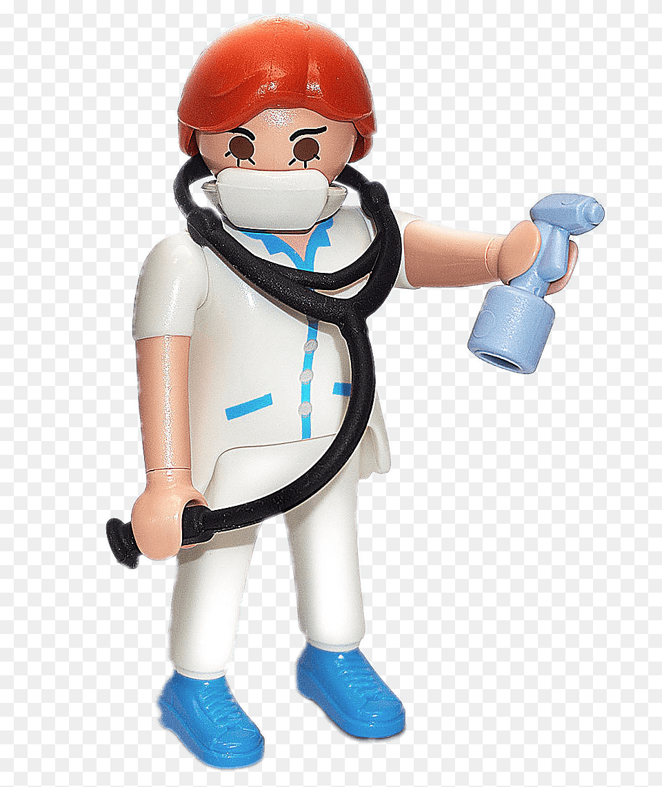 Playmobil Nurse, Baby, Person, Face, Head Free Png Download
