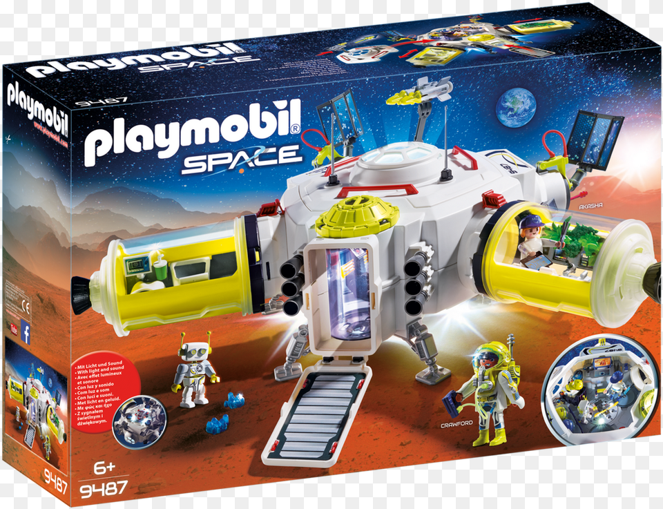 Playmobil Space Station, Toy, Person, Robot Free Transparent Png