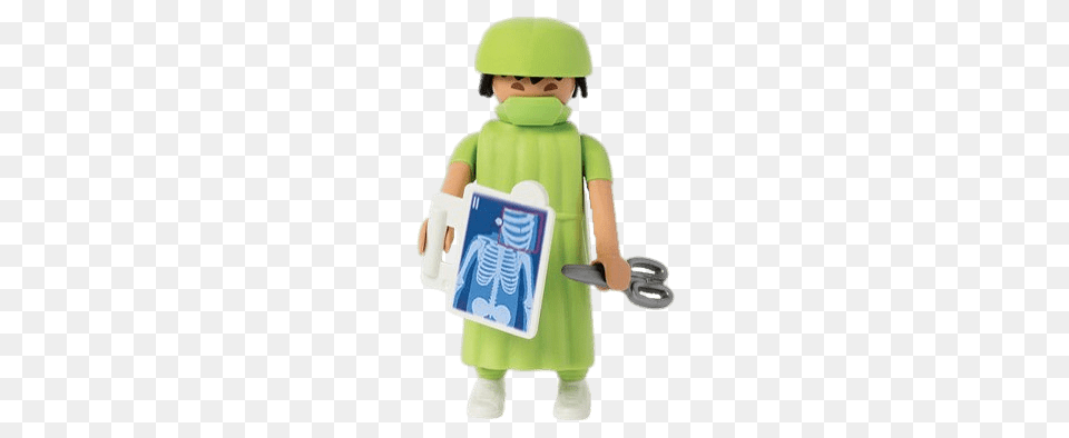 Playmobil Surgeon With X Ray, Cape, Clothing, Coat, Baby Free Png Download
