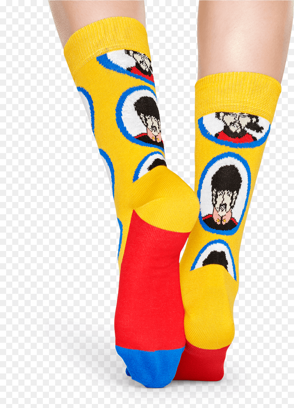 Playshoes Thermostrumpfhose Blockringel Medias Para Beatles Portrait Happy Socks, Clothing, Hosiery, Sock Free Transparent Png