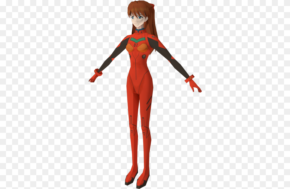 Playstation 2 Evangelion Jo Asuka Soryu The Models Evangelion Roblox, Adult, Person, Female, Woman Free Png Download