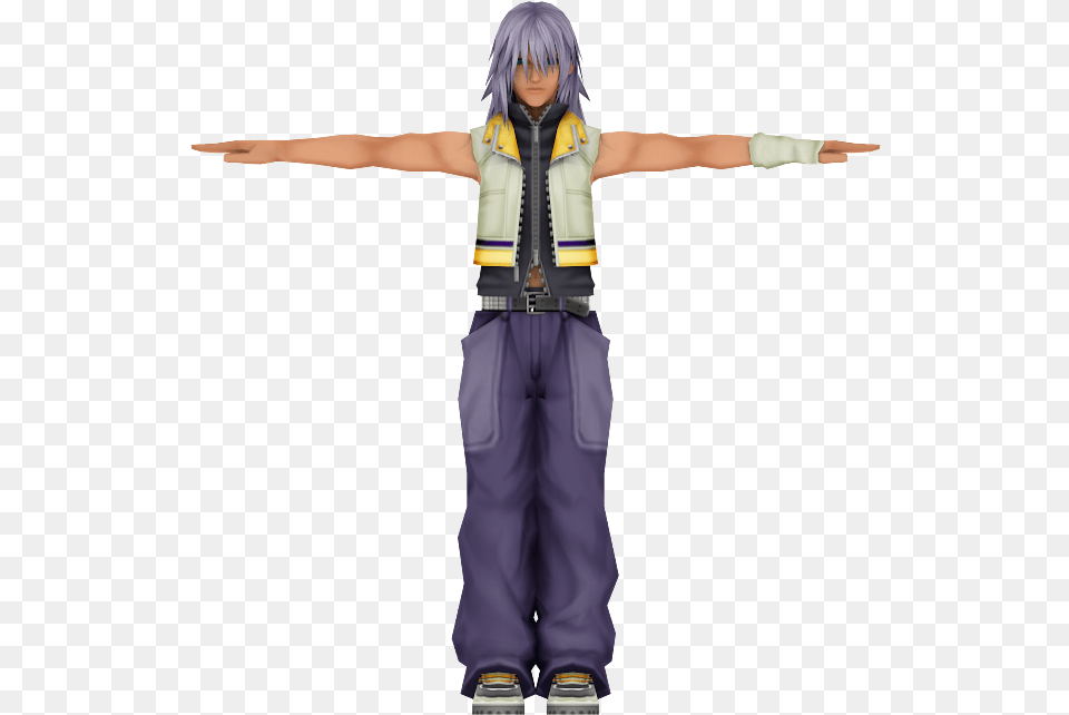 Playstation 2 Kingdom Hearts 2 Riku The Models Resource Cosplay, Vest, Clothing, Person, Costume Png