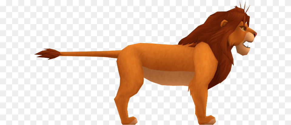 Playstation 2 Kingdom Hearts 2 Simba Adult The Simba Lion King Kingdom Hearts, Animal, Wildlife, Mammal, Person Free Png Download
